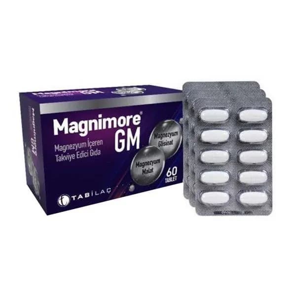 Magnimore ГМ Обогащающая пища, содержащая магний 60 таблеток