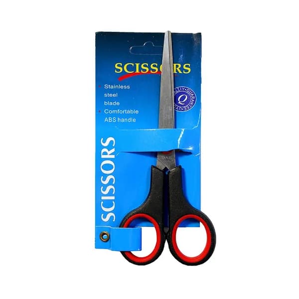 Ножницы Scissors 150мм, черно-красные (781)
