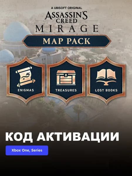 DLC Дополнение Assassin s Creed Mirage Map Pack Xbox One, Xbox Series X S электронный ключ Аргентина