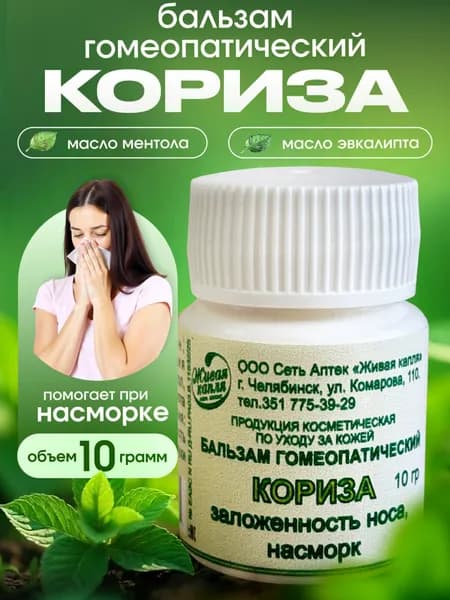 Гомеопатический бальзам Кориза