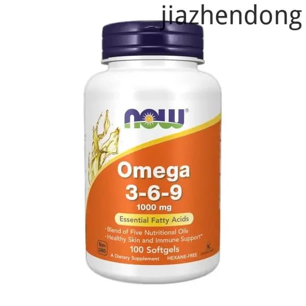 Омега 3-6-9 NOW Omega 3 6 9 1000 мг, 100 гелевых капсул