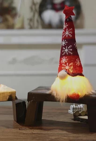 Украшение на праздник новогоднее красный 1 шт.