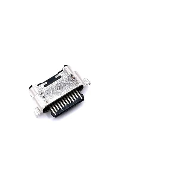 Разъем Type-C 24pin системный под пайку для Samsung Galaxy A02s, A03s, A11, M11 / Infinix Smart 7 Plus / гнездо зарядки Тайп Си на плату