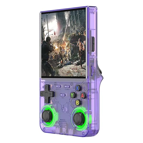 Новая портативная игровая консоль R36 Ultra Retro, 4,0-дюймовая Linux-система с открытым исходным кодом, 128 ГБ, портативный видеоплеер, портативная игровая консоль
