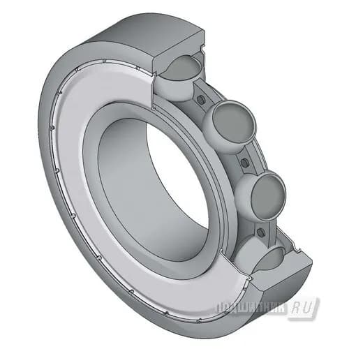 CRAFT BEARINGS Подшипник автомобильный, диаметр 20 мм, арт. 80204