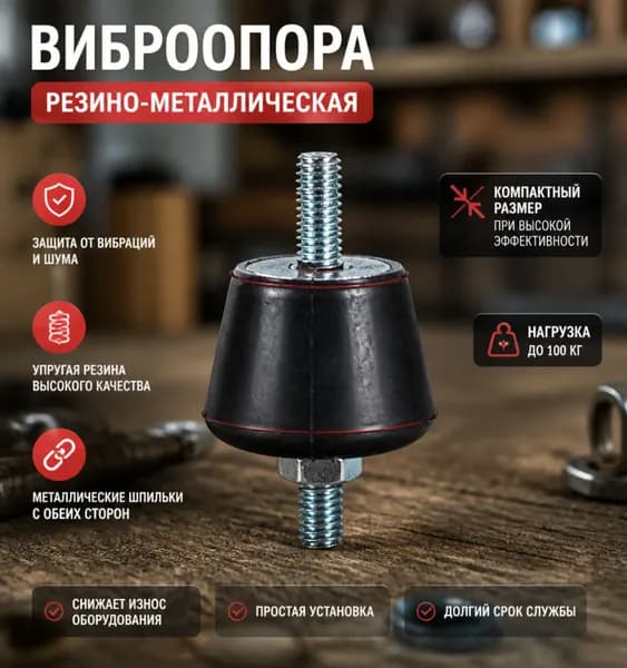 Виброопора для кондиционера до 50 кг. 4шт.