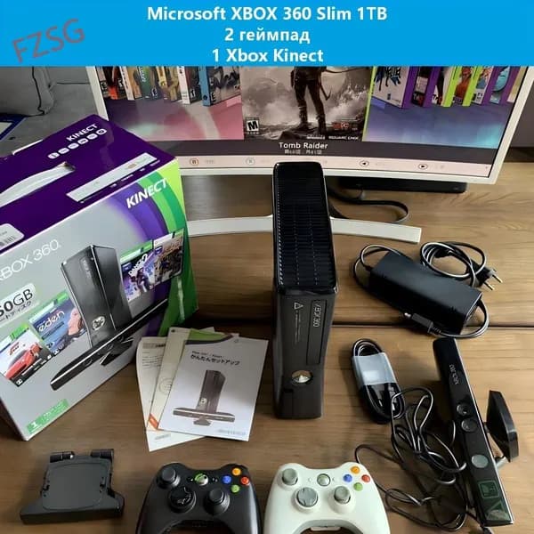 игровая консоль 360 Slim 1000GB