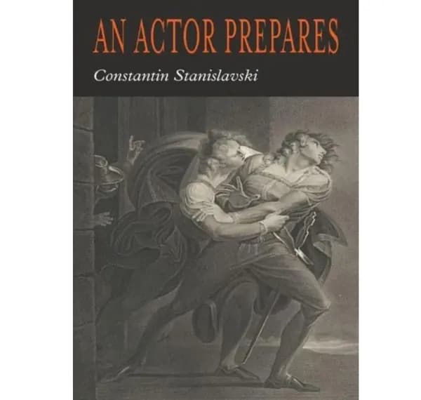 Книга An Actor Prepares, Constantin Stanislavski, актерское мастерство, английский язык