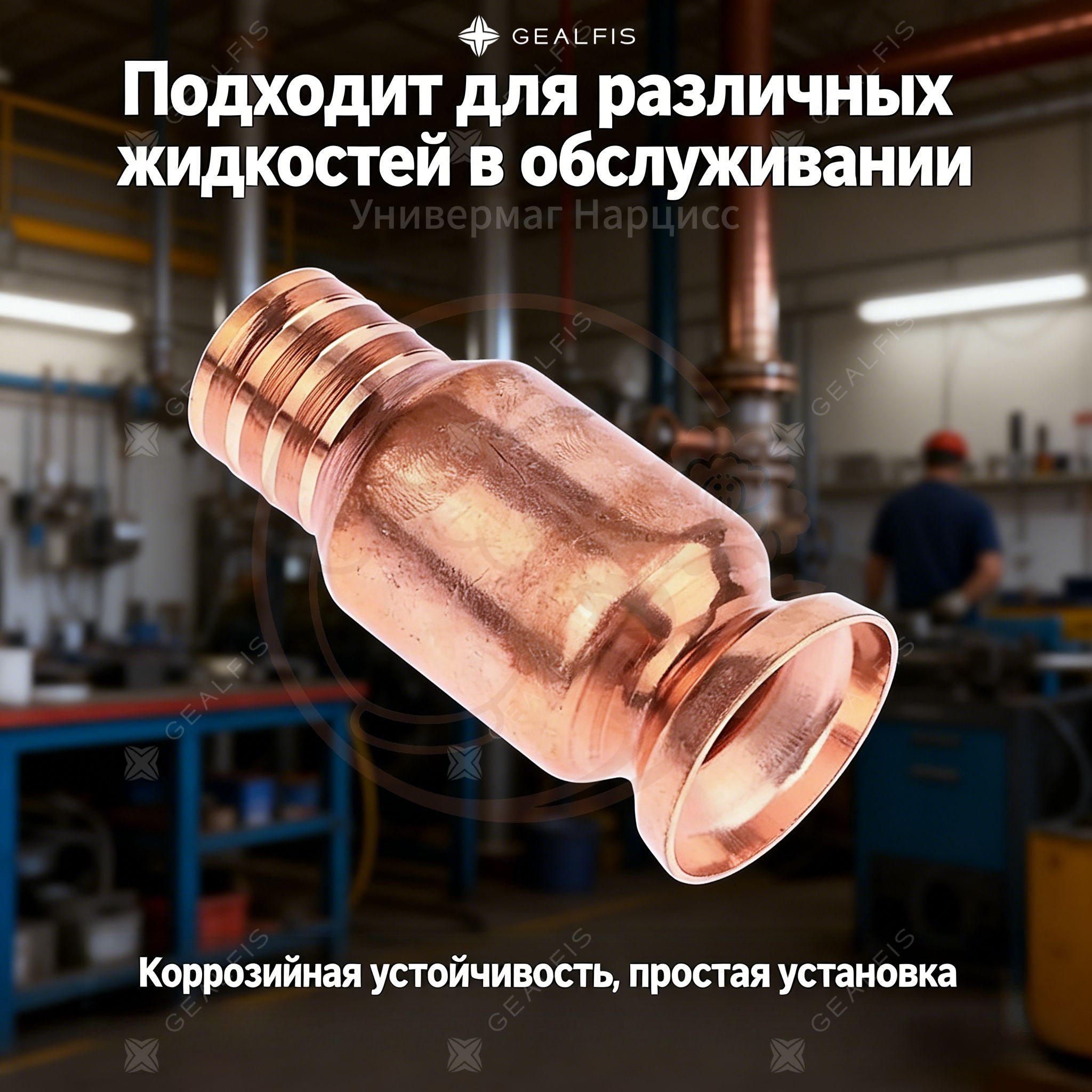 Насос для полива из бочки ручной, перекачка воды на даче 15 мм. Садовый сифон самовсасывающий, медный клапан, для огорода и теплицы