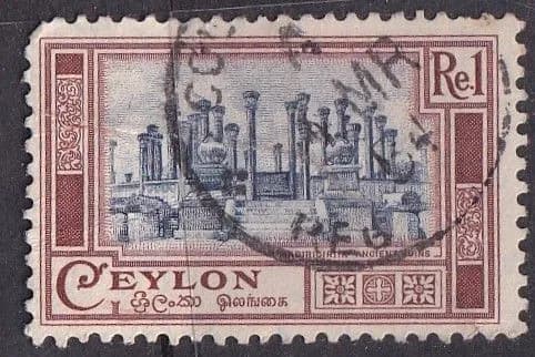 Цейлон 1951 колонны