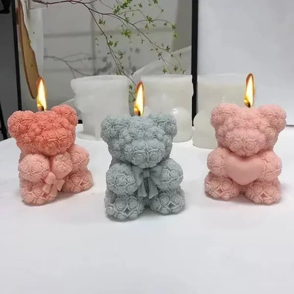 Силиконовые свечи Diy