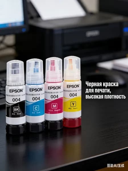 Краска полиграфическая, Черный (black), 1 шт