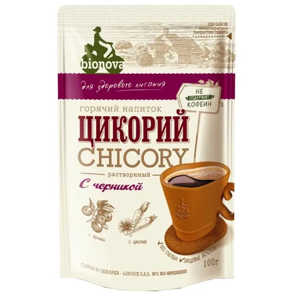 BIONOVA - дня основа Цикорий 100г. 1шт.