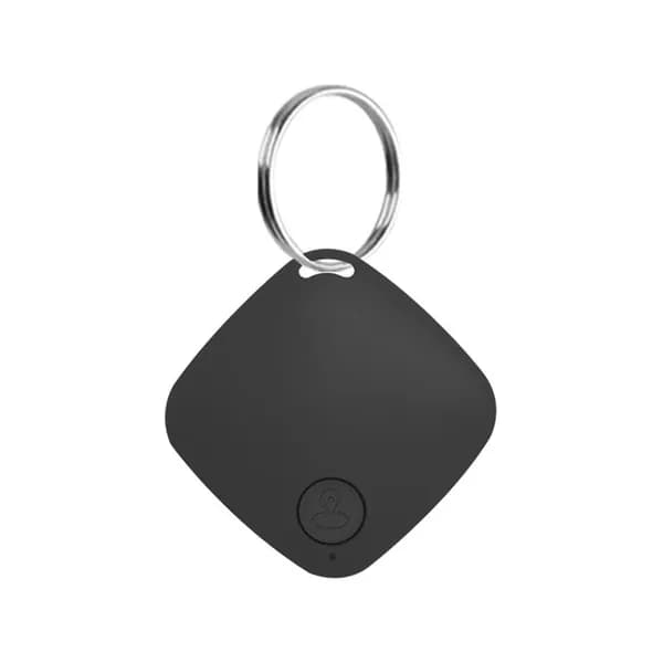 Миниатюрный bluetooth трекер-брелок для ключей и питомцев, умный локатор для телефона. Черный