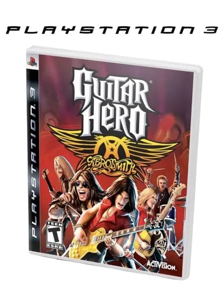 Игра Guitar Hero: Aerosmith (PlayStation 3, Оригинальный)