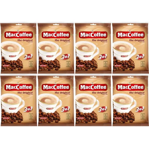 Кофейный напиток MacCoffee 3 в 1 растворимый 20 г х 10 шт, набор: 8 штук