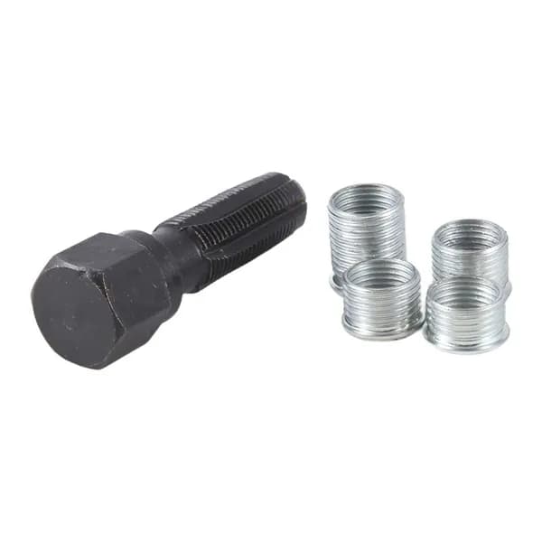 Комплект для восстановления резьбы свечи зажигания 14 мм / M14x1.25 , включает развертку и метчик.