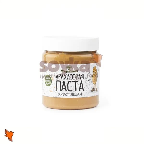 Арахисовая паста хрустящая Мералис, 500г
