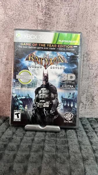 Игра Batman: Arkham Asylum. Издание на диске. Английская версия на xbox 360