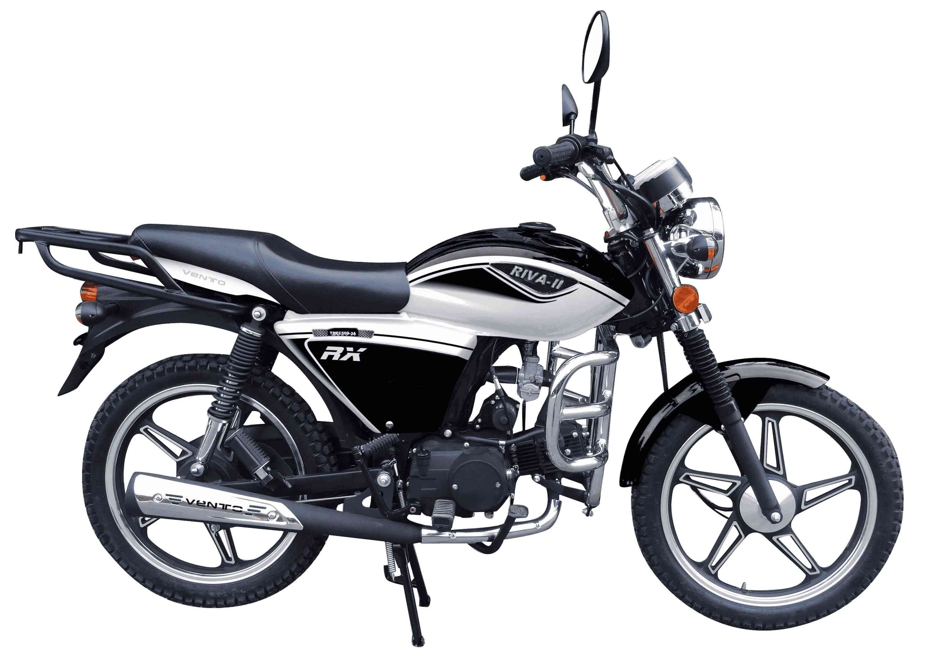 Мопед бензиновый VMC RIVA II RX RX1250 (без ПТС, под 49) черно-белый