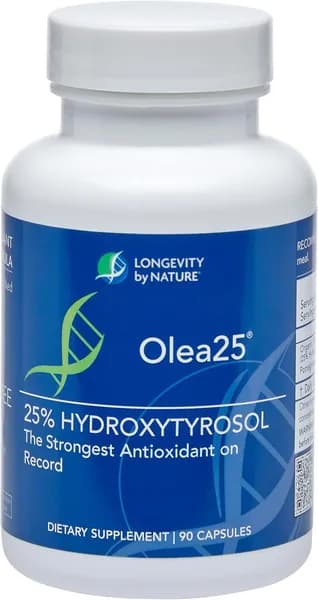 Долговечность от природы Гидрокситирозол Дополнение Olea25 Organic Olive