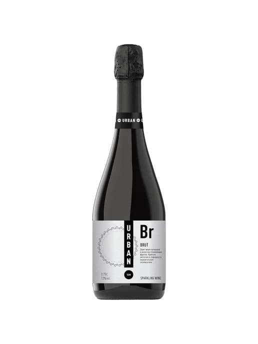 Вино игристое Urban Sun белое брют 0,75 л