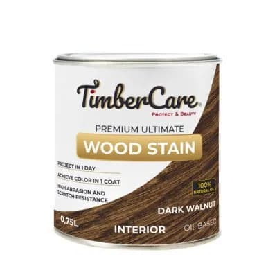TimberCare Масло для дерева, Матовое покрытие, 0.2 л, коричневый