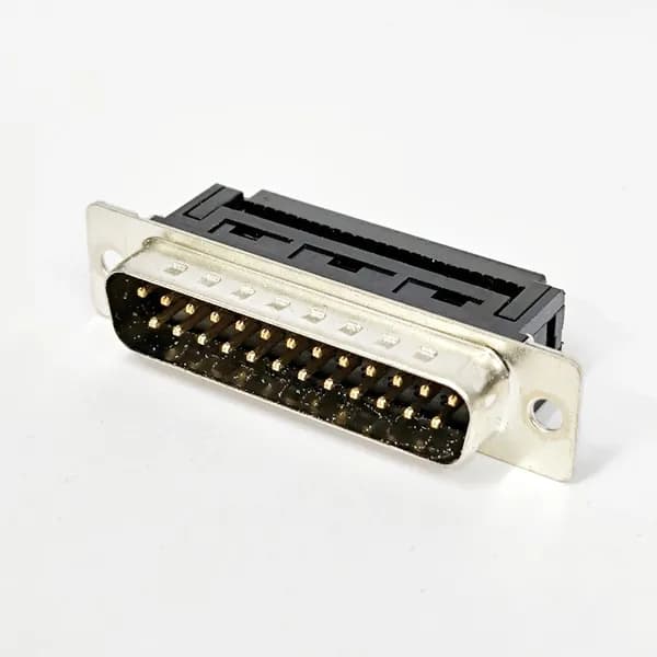 1шт. D-SUB / DI-25M / LPT25 Рaзъем под шлейф 25 pin (K99-25P-BLK) Kycon Inc.