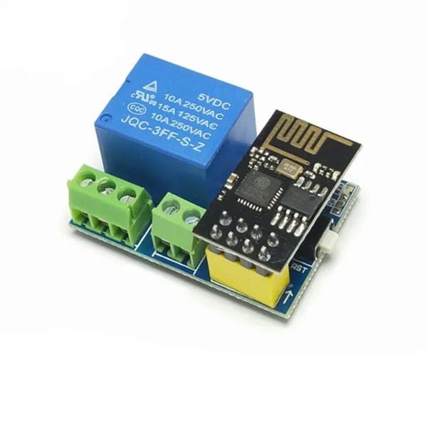 ESP8266 ESP-01S Релейный модуль 5-минутный проект IoT DIY Kit Реле, управляемые Wi-Fi / Интернетом, Дистанционное переключение телефонного приложения