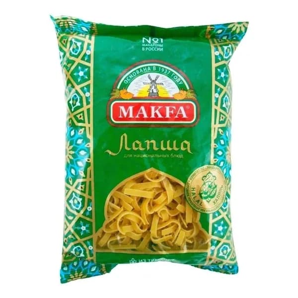 Макаронные изделия Makfa Лапша для национальных блюд 300 г