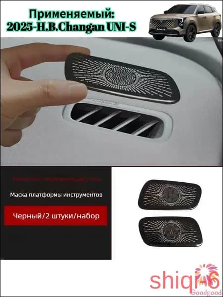 Эксклюзивный комплект из 2 заглушек вентиляции для Changan UNIS, 2025H.B.