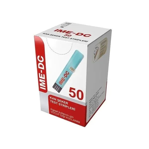 Тест-полоски Ime-Dc для определения уровня глюкозы 50 шт.
