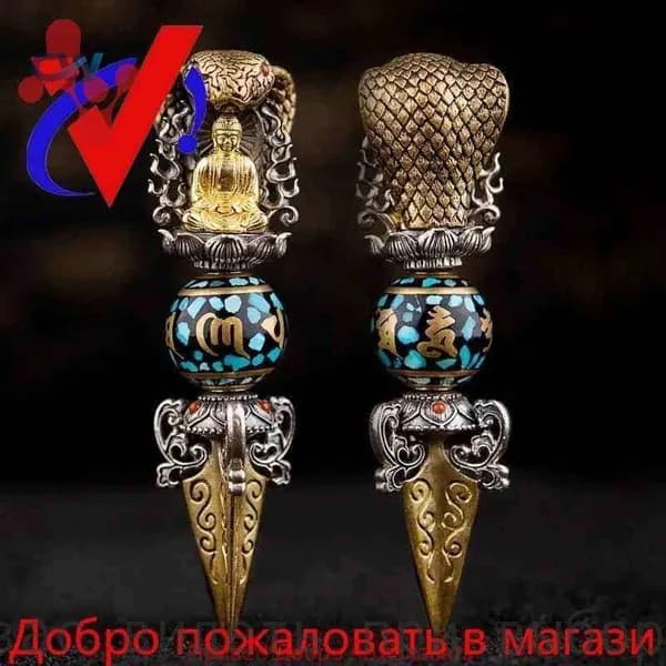 Винтажный кулон Шакьямуни Ваджра