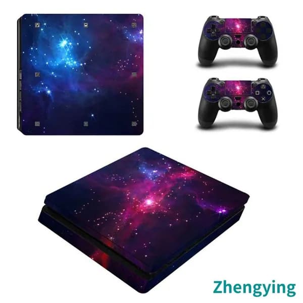 Наклейки для консоли PlayStation 4 Slim серии Звёздное небо