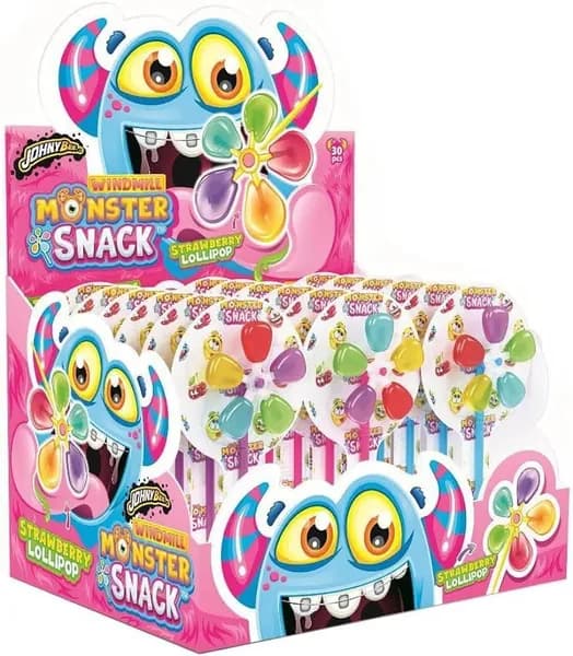 Леденец Windmill Monster Snack "Мельница" 16 гр Johny Bee