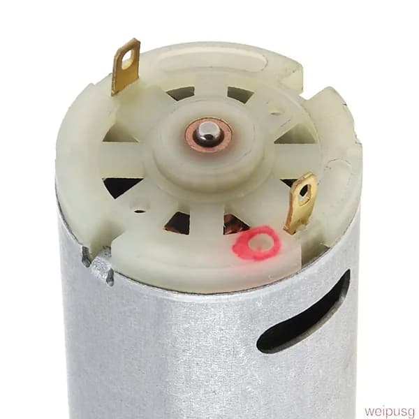 Двигатель постоянного тока R395 12-24V 23000 об/мин для электроинструментов, 2.3 мм вал