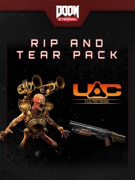 DOOM Eternal: The Rip and Tear Pack Дополнение к видеоигре [Цифровая версия]