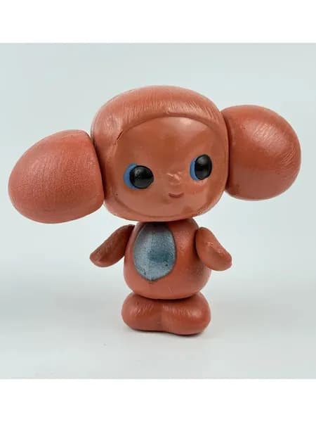 Винтажная игрушка "Чебурашка". СССР