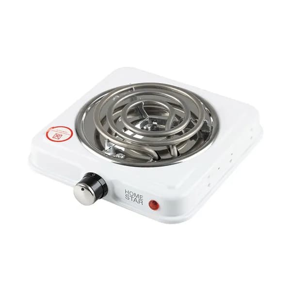 Плита электрическая Homestar 1 конфорка, ТЭН, HS-1107, белый