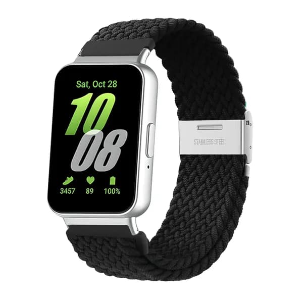 Нейлоновый плетеный ремешок Для Samsung Galaxy Fit 3 , Дышащий спортивный ремешок Для Samsung Fit 3, Ремешок-петля