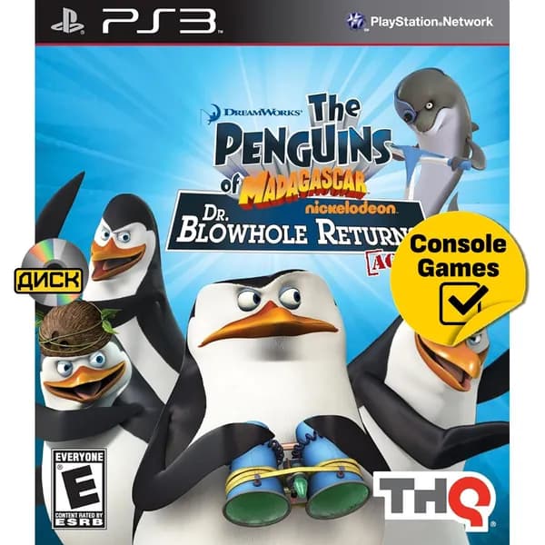 Игра PS3 Penguins Of Madagascar (PlayStation 3