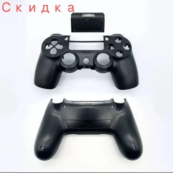 Корпусная оболочка нижнего корпуса 1Pc для PS4 V1.0 V2.0 беспроводного контроллера игровой панели Корпус оболочки для PS4 JDM JDS 001 011 010
