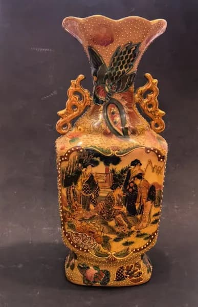 Ваза винтажная декоративная, Китай, 1990-2000 гг.