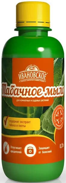 Удобрение Фермерское хозяйство Ивановское "Табачное мыло", 250 мл