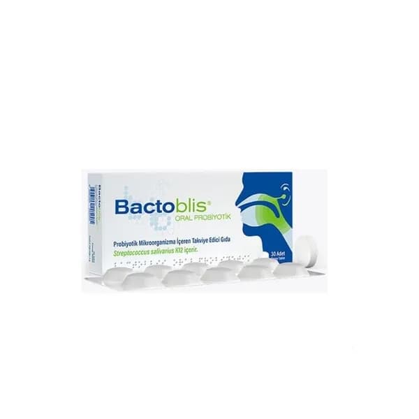 Bactoblis 30 шт., всасывающая таблетка