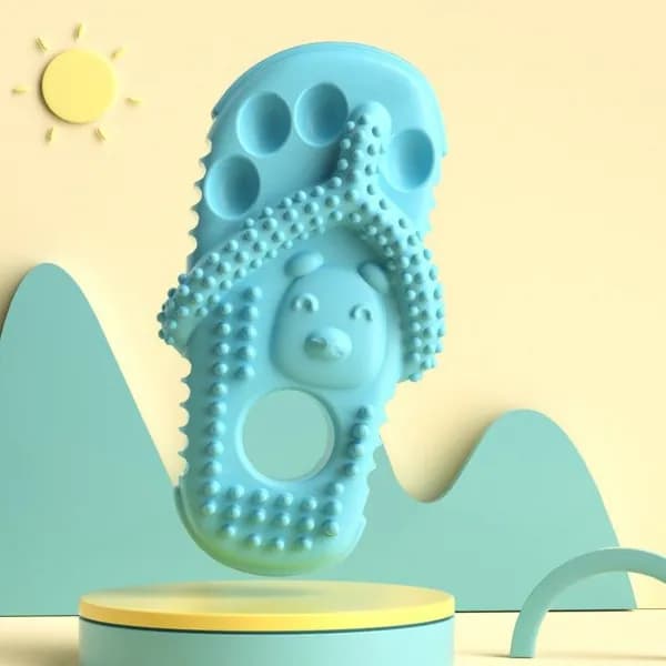 Игрушки для собак для агрессивных жевателей, форма тапочек для жевания игрушек для собак