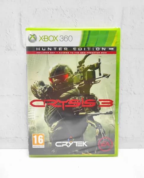 Crysis 3 Hunter Edition Английский язык Видеоигра на диске Xbox 360. Товар уцененный