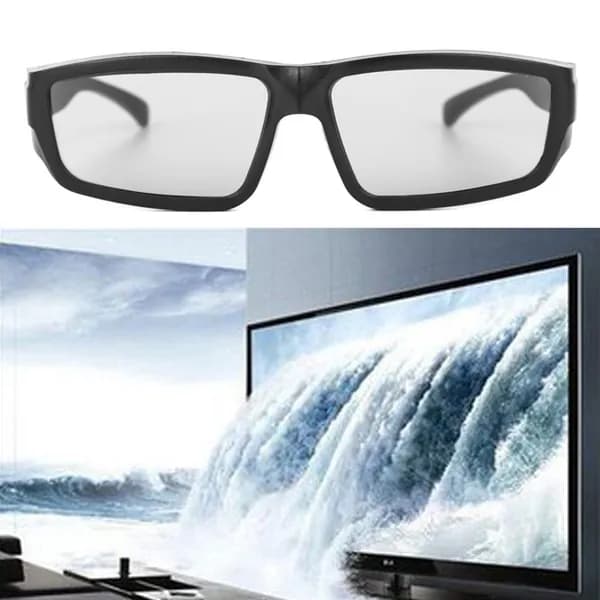 Черные пассивные 3D-очки с круглой поляризацией H4