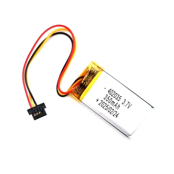 Аккумулятор подходит для видеорегистратора Mio MiVue J60 3.7v 350mAh 3pin + разъем (фишка) коннектор на 3 провода (совместимая батарея универсальная) Терабайт Маркет