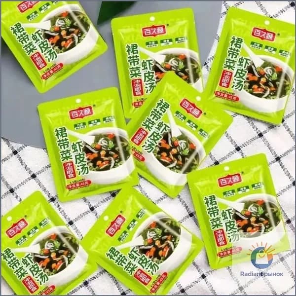 Вкусный супчик быстрого приготовления вакаме